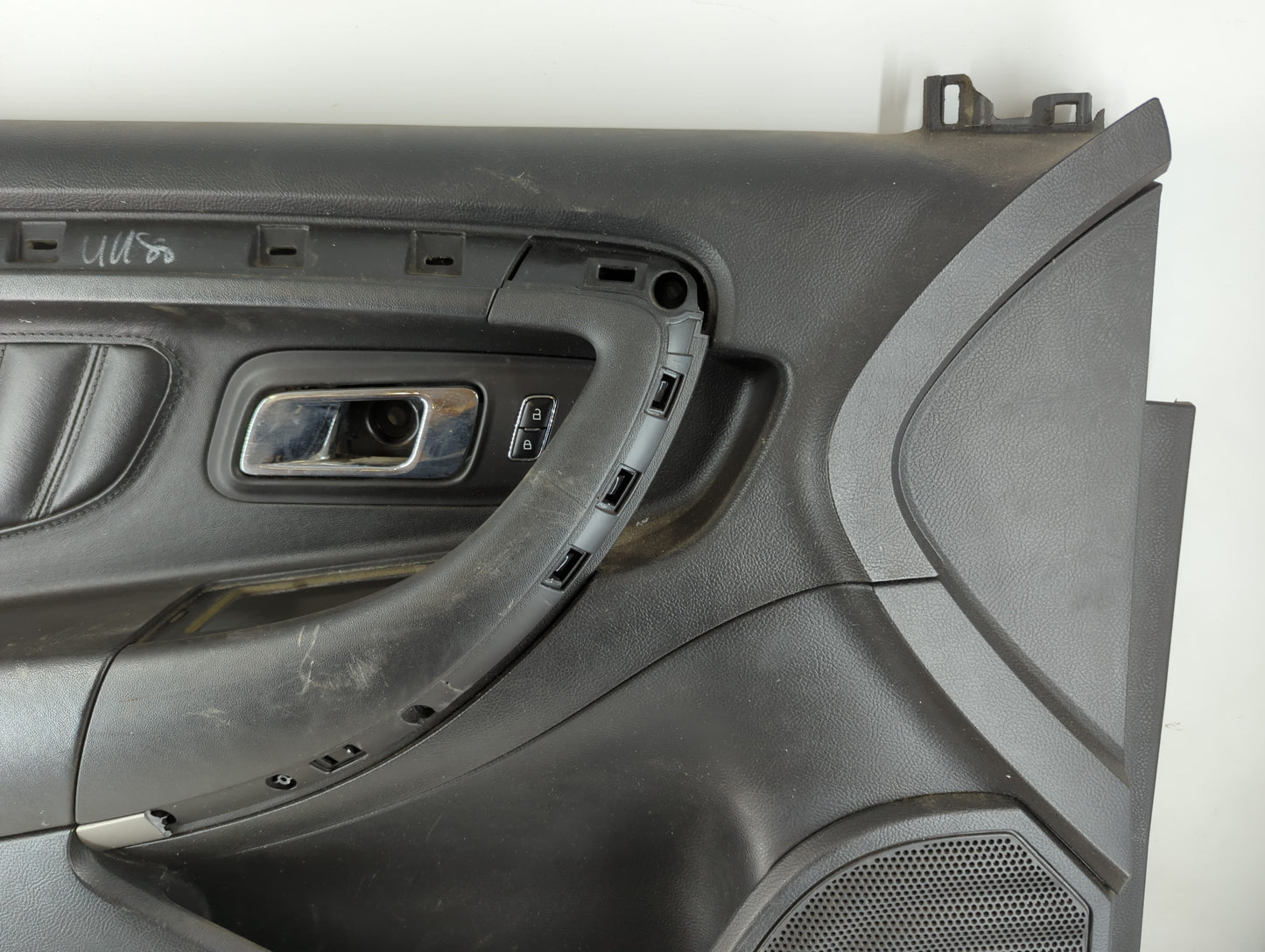 2014 Ford Taurus Front Left Driver Interior Door Panel Trim Black - Oemusedautoparts1.com