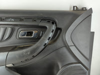 2014 Ford Taurus Front Left Driver Interior Door Panel Trim Black - Oemusedautoparts1.com