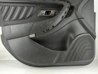 2014 Ford Taurus Front Left Driver Interior Door Panel Trim Black - Oemusedautoparts1.com