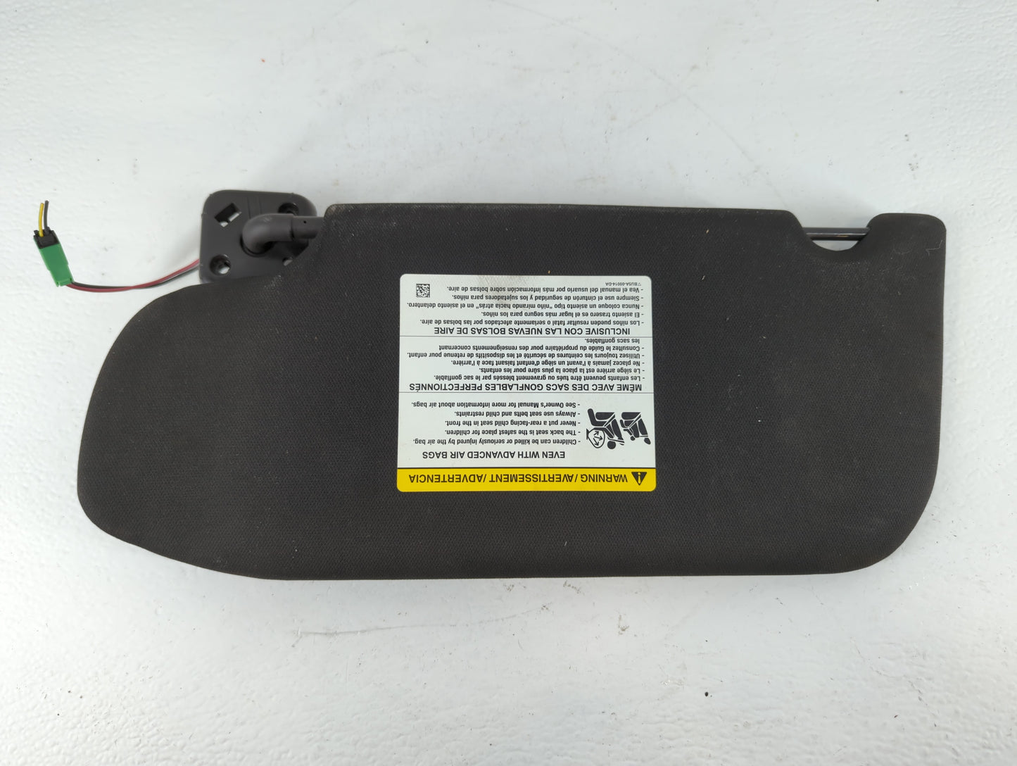 2013-2019 Ford Taurus Sun Visor Shade Replacement Passenger Right Mirror Fits OEM Used Auto Parts - Oemusedautoparts1.com