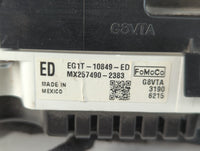 2014 Ford Taurus Instrument Cluster Speedometer Gauges P/N:EG1T-10849-ED Fits OEM Used Auto Parts - Oemusedautoparts1.com
