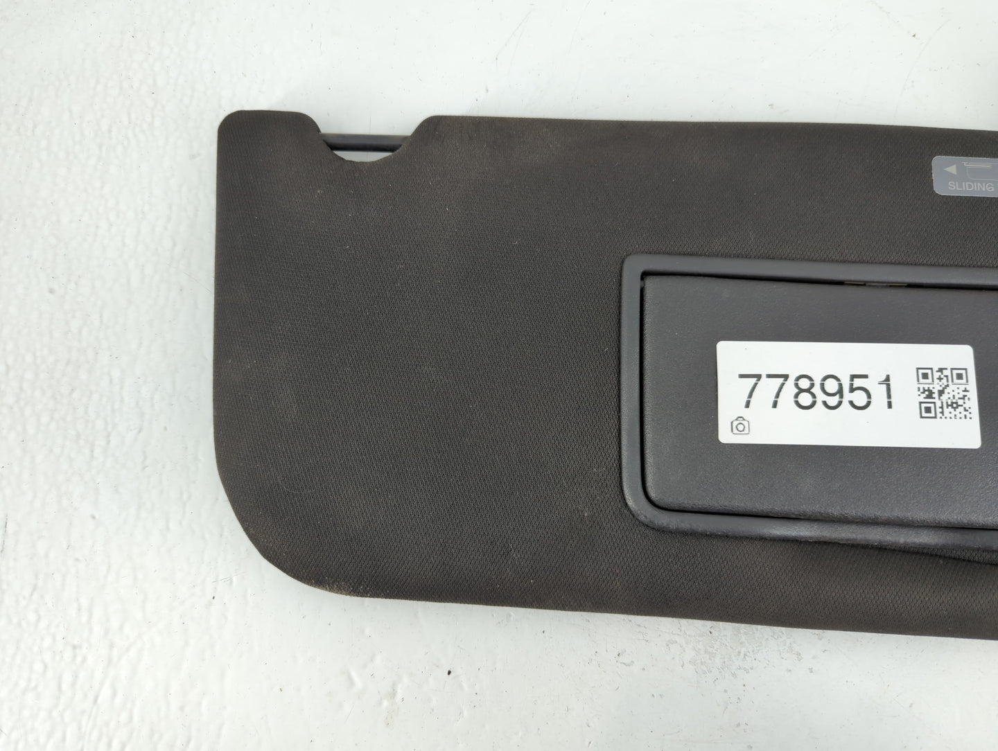 2013-2019 Ford Taurus Sun Visor Shade Replacement Passenger Right Mirror Fits OEM Used Auto Parts - Oemusedautoparts1.com