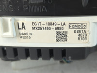 2014 Ford Taurus Instrument Cluster Speedometer Gauges P/N:EGTY-10849-LA Fits OEM Used Auto Parts - Oemusedautoparts1.com