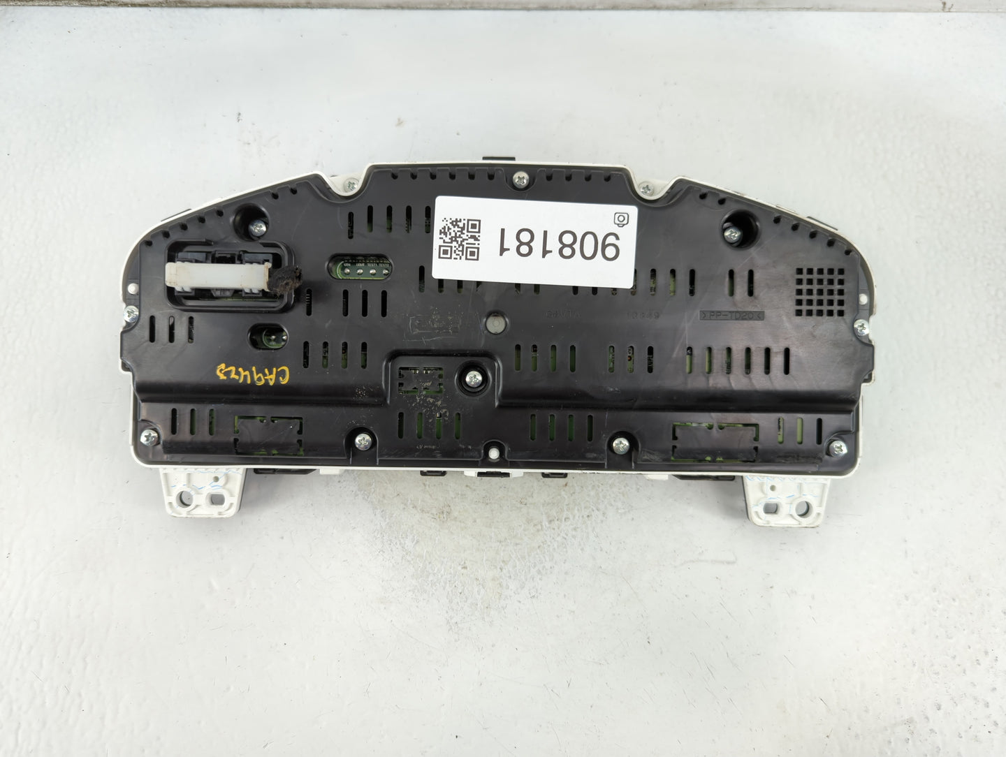 2014 Ford Taurus Instrument Cluster Speedometer Gauges P/N:MX257490-2344 EG1T-10849-AE Fits OEM Used Auto Parts - Oemusedaut