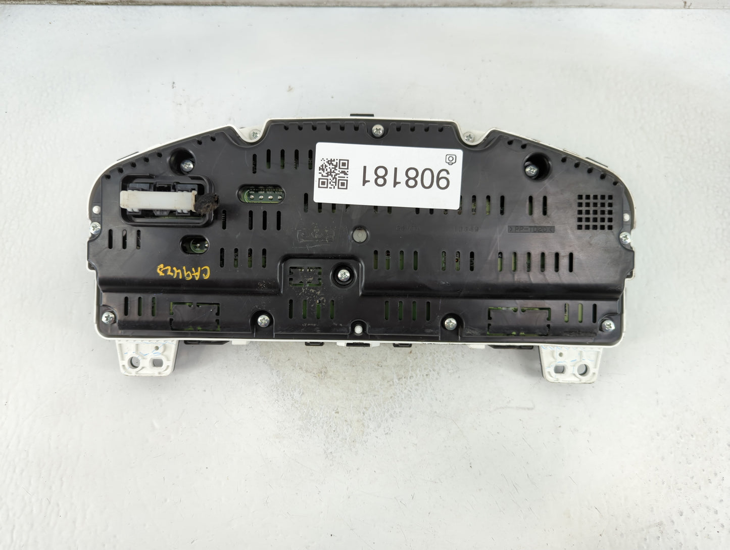 2014 Ford Taurus Instrument Cluster Speedometer Gauges P/N:MX257490-2344 EG1T-10849-AE Fits OEM Used Auto Parts - Oemusedaut