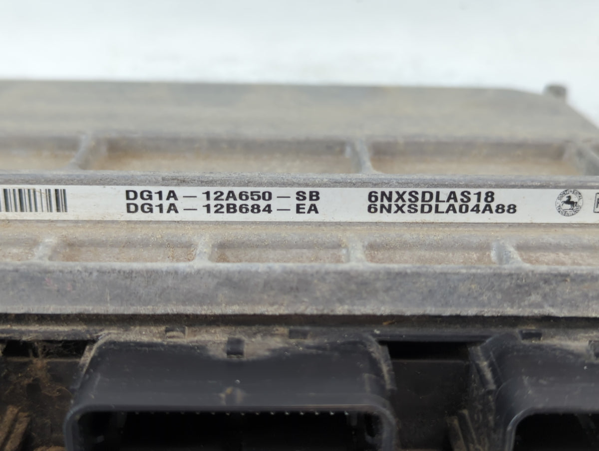 2014 Ford Taurus PCM Engine Control Computer ECU ECM PCU OEM P/N:DG1A-12A650-SB DG1A-12B684-EA Fits OEM Used Auto Parts - Oe