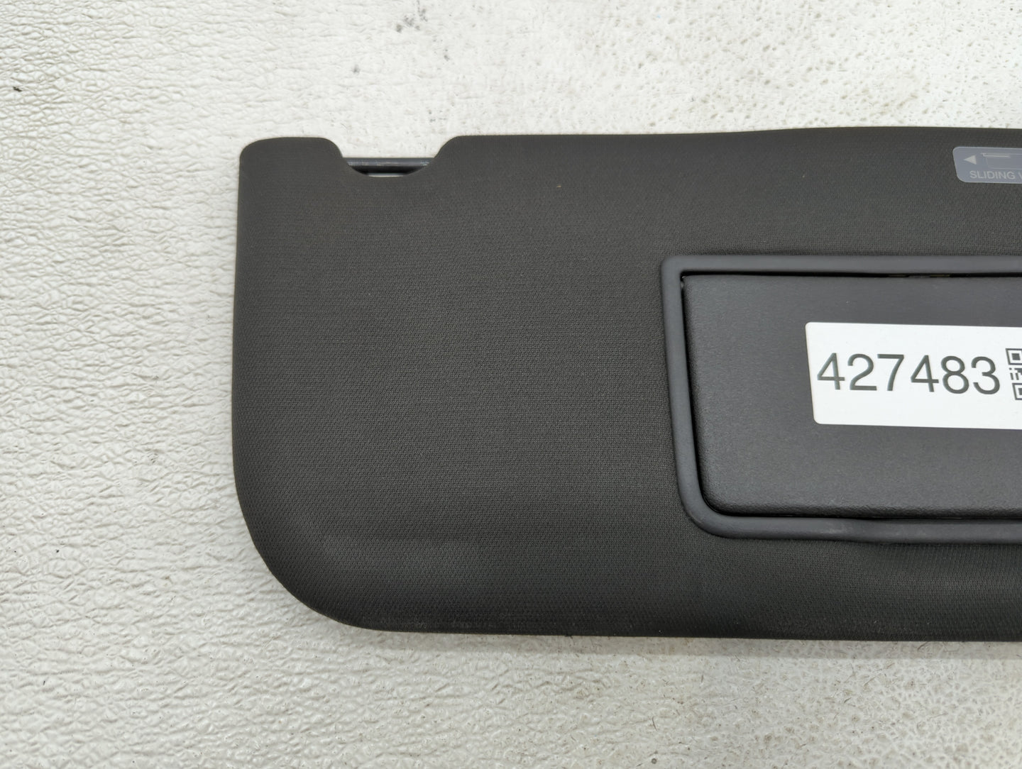 2014 Ford Taurus Sun Visor Shade Replacement Passenger Right Mirror Fits Fits 2013 2015 2016 2017 2018 2019 OEM Used Auto Pa
