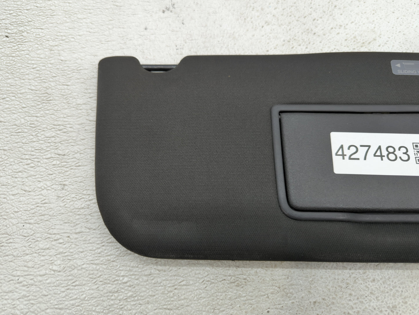 2014 Ford Taurus Sun Visor Shade Replacement Passenger Right Mirror Fits Fits 2013 2015 2016 2017 2018 2019 OEM Used Auto Pa