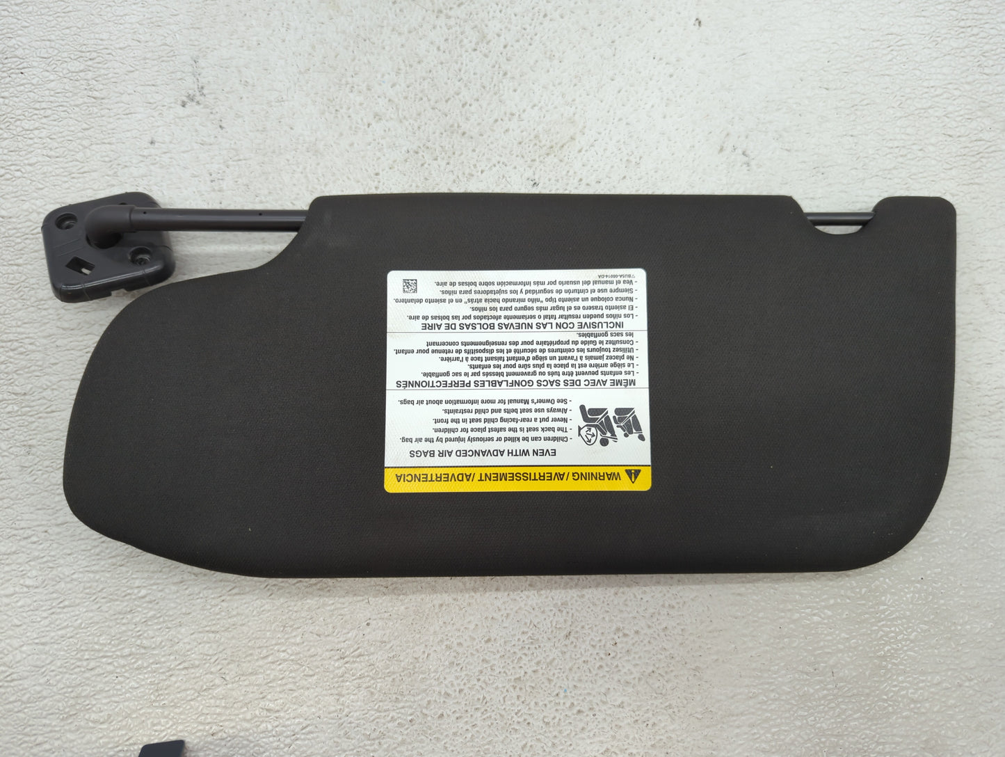 2014 Ford Taurus Sun Visor Shade Replacement Passenger Right Mirror Fits Fits 2013 2015 2016 2017 2018 2019 OEM Used Auto Pa