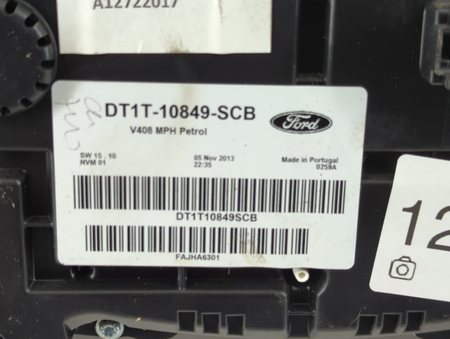 2014 Ford Transit Instrument Cluster Speedometer Gauges P/N:DT1T-10849-SCB Fits OEM Used Auto Parts - Oemusedautoparts1.com