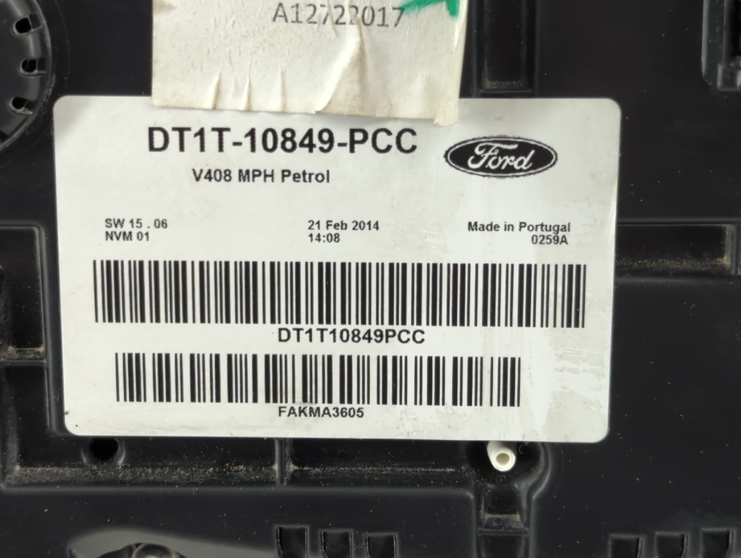 2014 Ford Transit Connect Instrument Cluster Speedometer Gauges P/N:DT1T-10849-PCC Fits OEM Used Auto Parts - Oemusedautopar