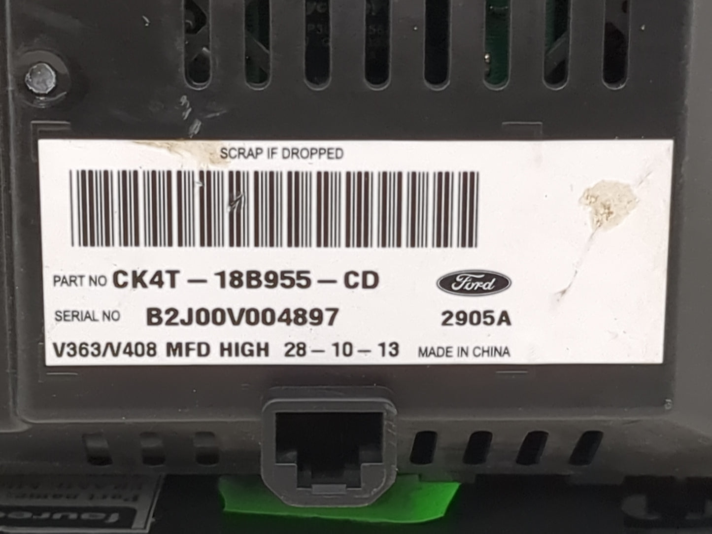 2014-2014 Ford Transit Connect Am Fm Cd Player Radio Receiver - Oemusedautoparts1.com