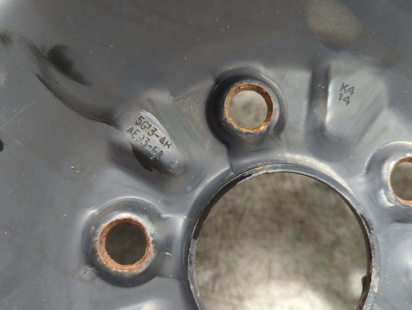 2014 Ford Taurus(see Also Taurus X) Taurus Spare Donut Tire Wheel Rim Oem - Oemusedautoparts1.com
