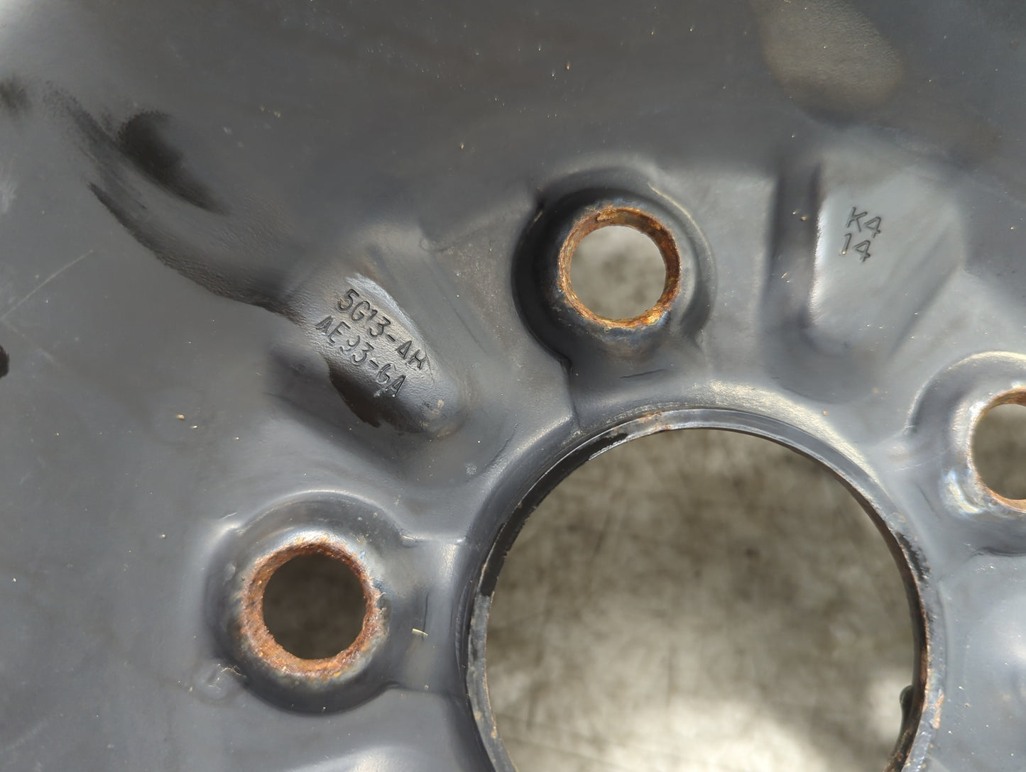 2014 Ford Taurus(see Also Taurus X) Taurus Spare Donut Tire Wheel Rim Oem - Oemusedautoparts1.com