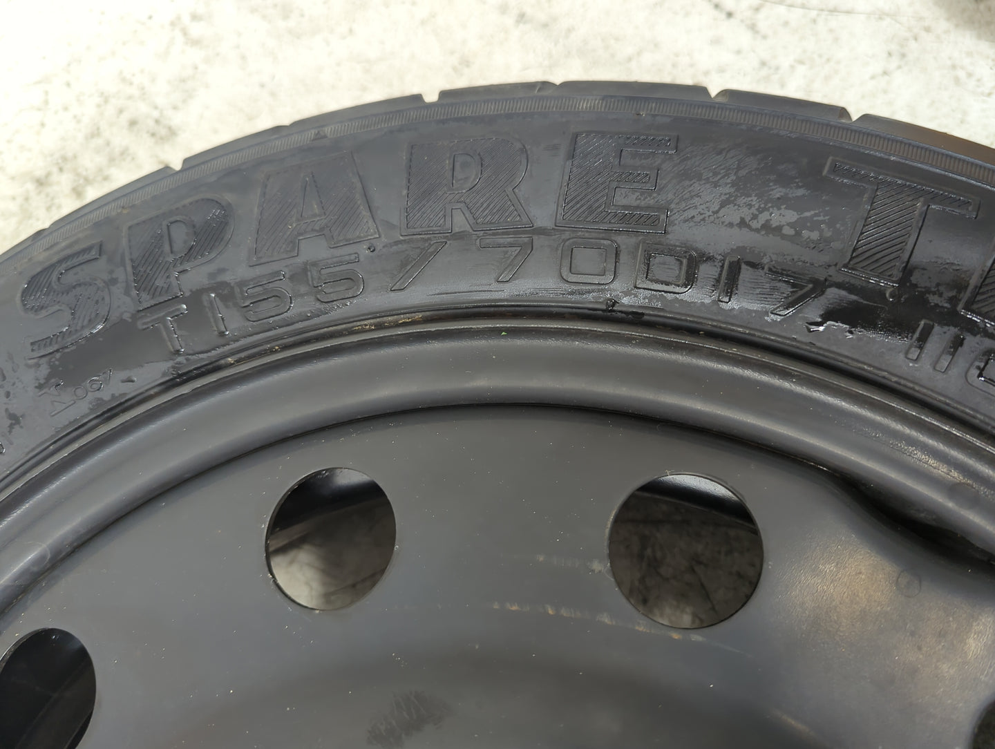 2014 Ford Taurus(see Also Taurus X) Taurus Spare Donut Tire Wheel Rim Oem - Oemusedautoparts1.com