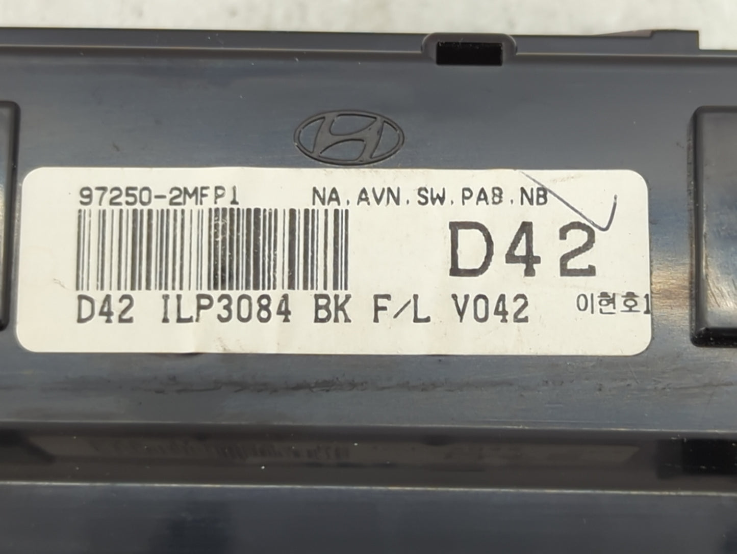 2014 Genesis Coupe Climate Control Module Temperature AC/Heater Replacement P/N:97250-2MFP1 Fits Fits 2013 2015 2016 OEM Use