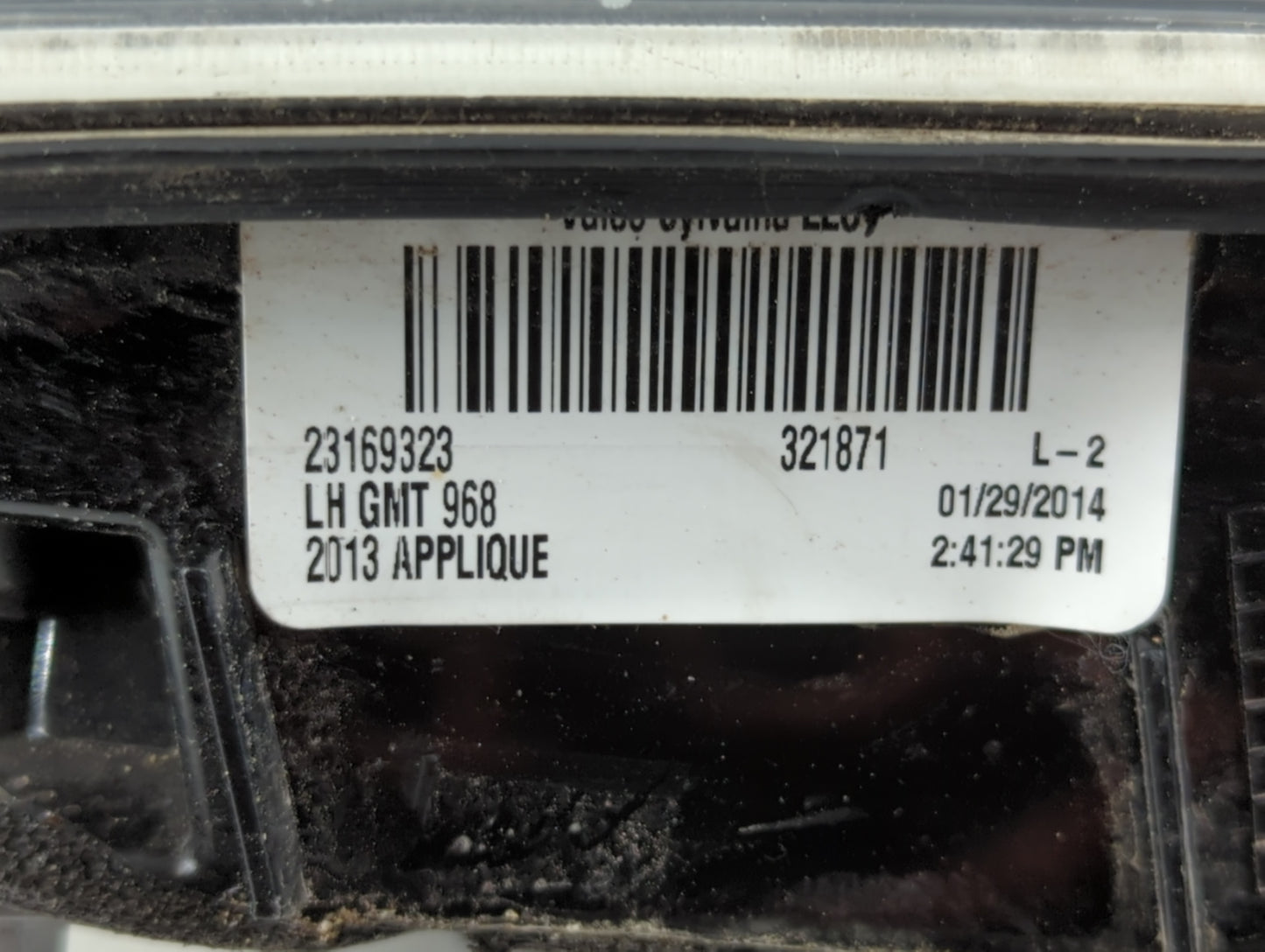 2013-2017 Gmc Acadia Tail Light Assembly Passenger Right OEM P/N:23169323 Fits Fits 2013 2014 2015 2016 2017 OEM Used Auto P