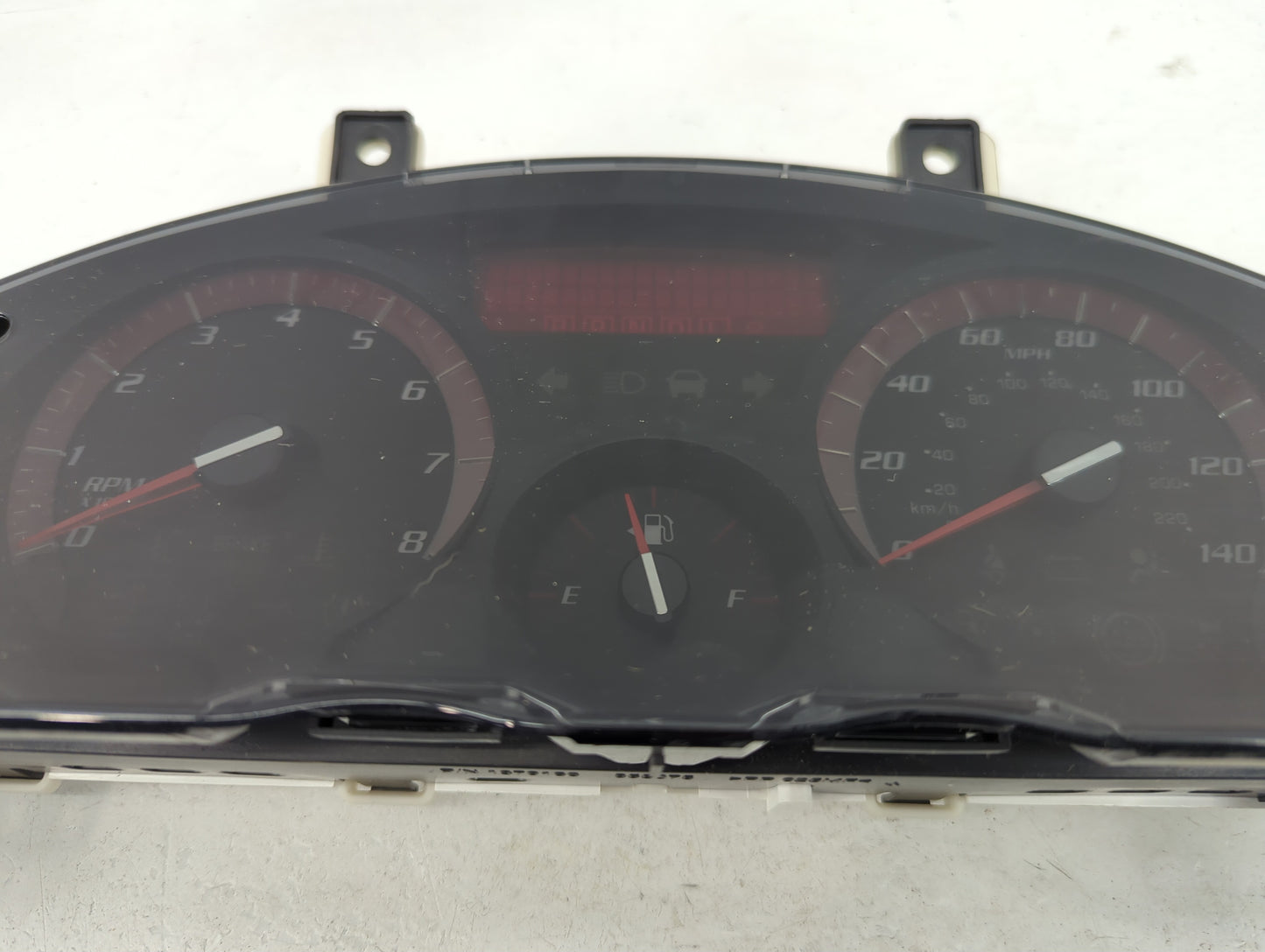 2014-2017 Gmc Acadia Instrument Cluster Speedometer Gauges P/N:1370166 Fits Fits 2014 2015 2016 2017 OEM Used Auto Parts - O