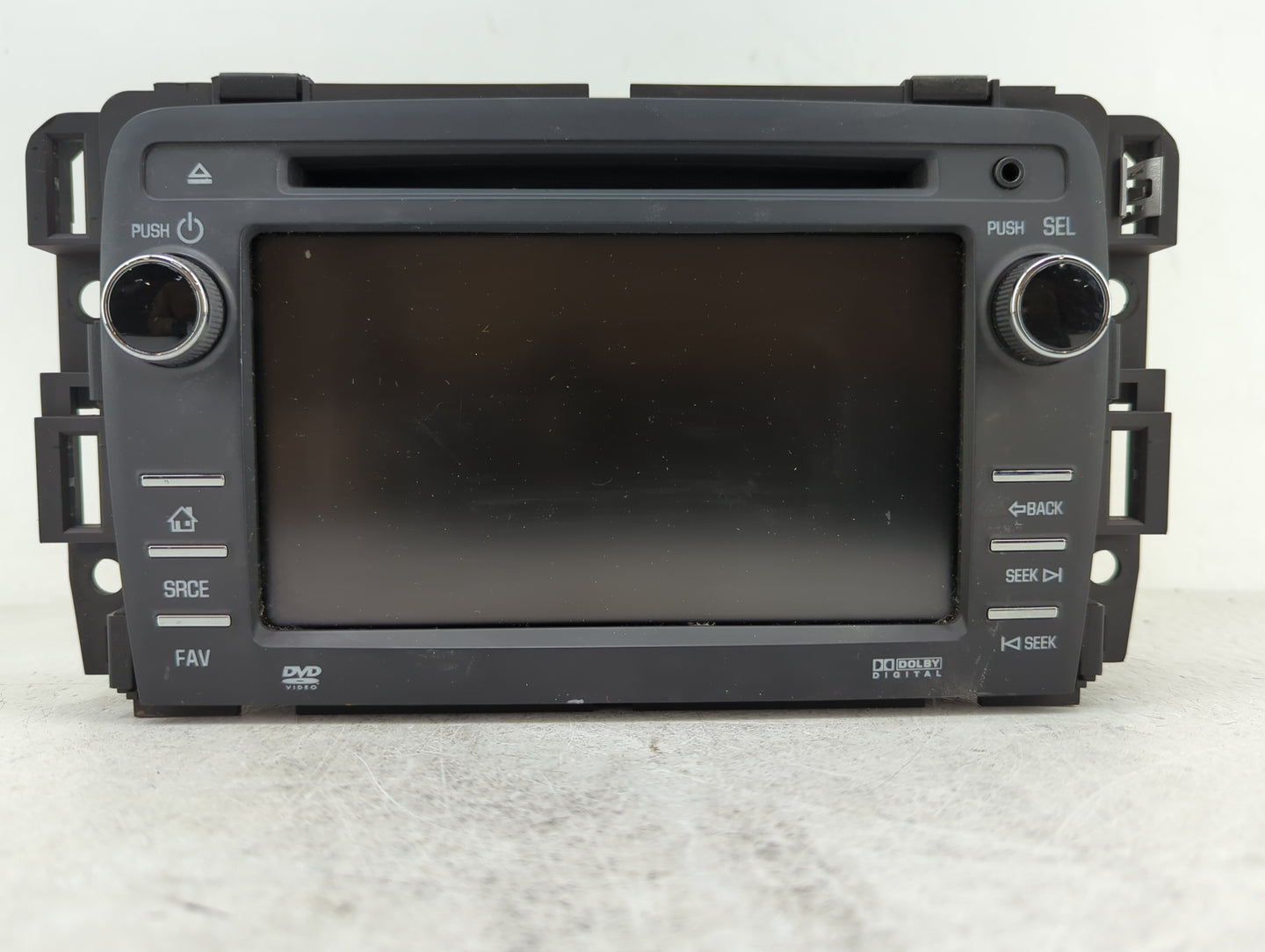 2013-2014 Gmc Acadia Radio AM FM Cd Player Receiver Replacement P/N:23162869 Fits Fits 2013 2014 OEM Used Auto Parts - Oemus
