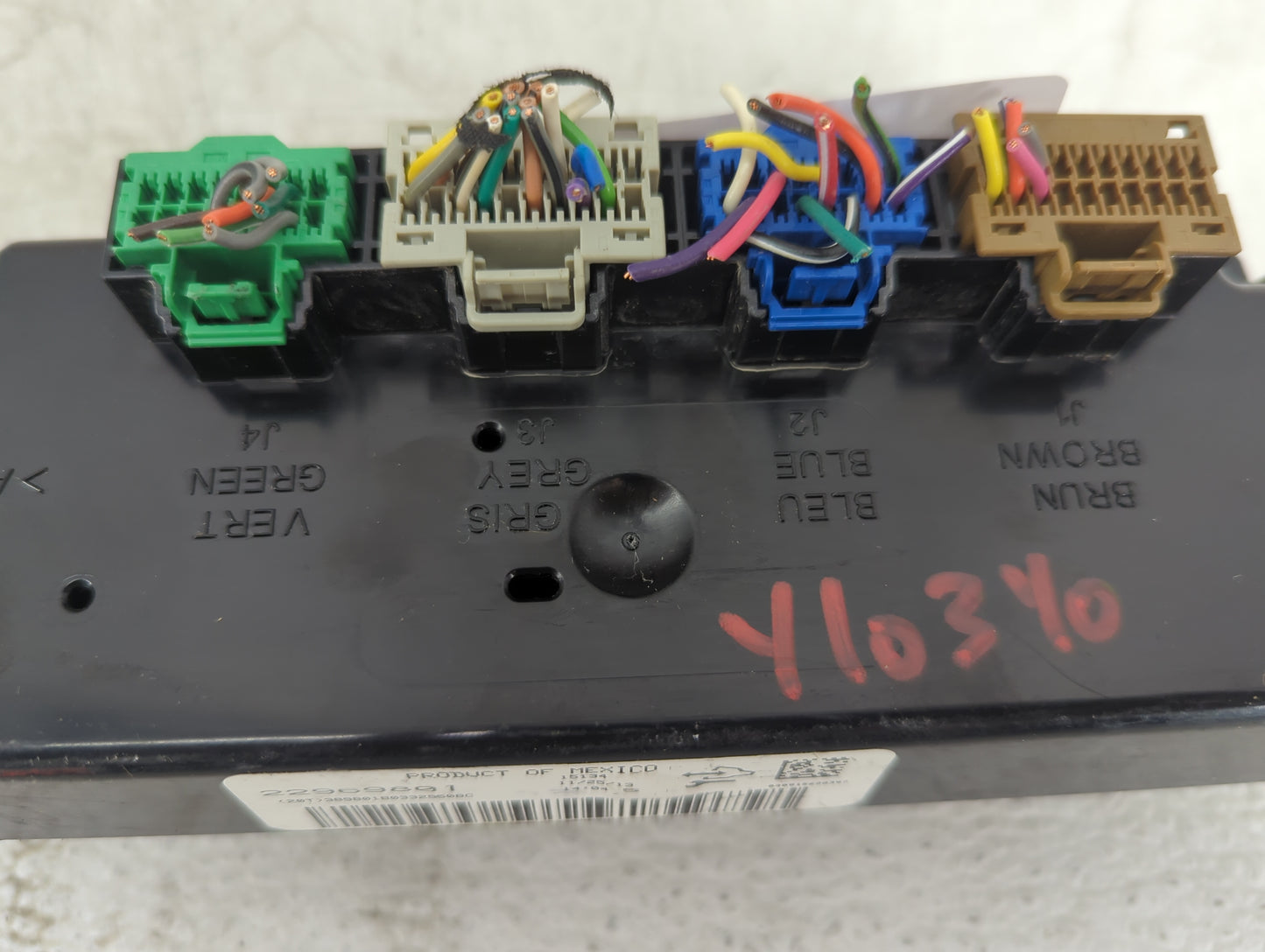 2013-2016 Gmc Acadia Climate Control Module Temperature AC/Heater Replacement P/N:22969801 Fits Fits 2013 2014 2015 2016 OEM