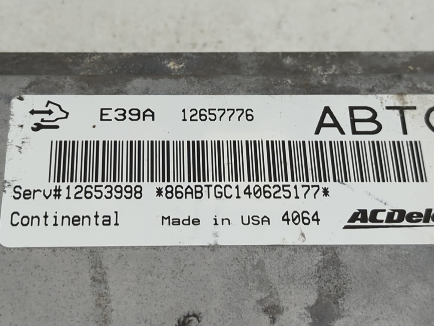 2013-2016 Gmc Acadia PCM Engine Control Computer ECU ECM PCU OEM P/N:12657776 12653998 Fits Fits 2013 2014 2015 2016 OEM Use