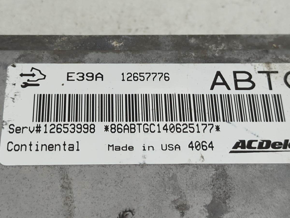2013-2016 Gmc Acadia PCM Engine Control Computer ECU ECM PCU OEM P/N:12657776 12653998 Fits 2013 2014 2015 2016 OEM Used Aut