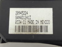 2010-2017 Gmc Acadia Master Power Window Switch Replacement Driver Side Left P/N:20945224 SANAD1241I Fits OEM Used Auto Part