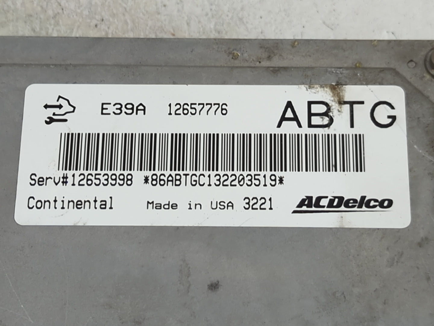 2013-2016 Gmc Acadia PCM Engine Control Computer ECU ECM PCU OEM P/N:12657776 12653998 Fits Fits 2013 2014 2015 2016 OEM Use