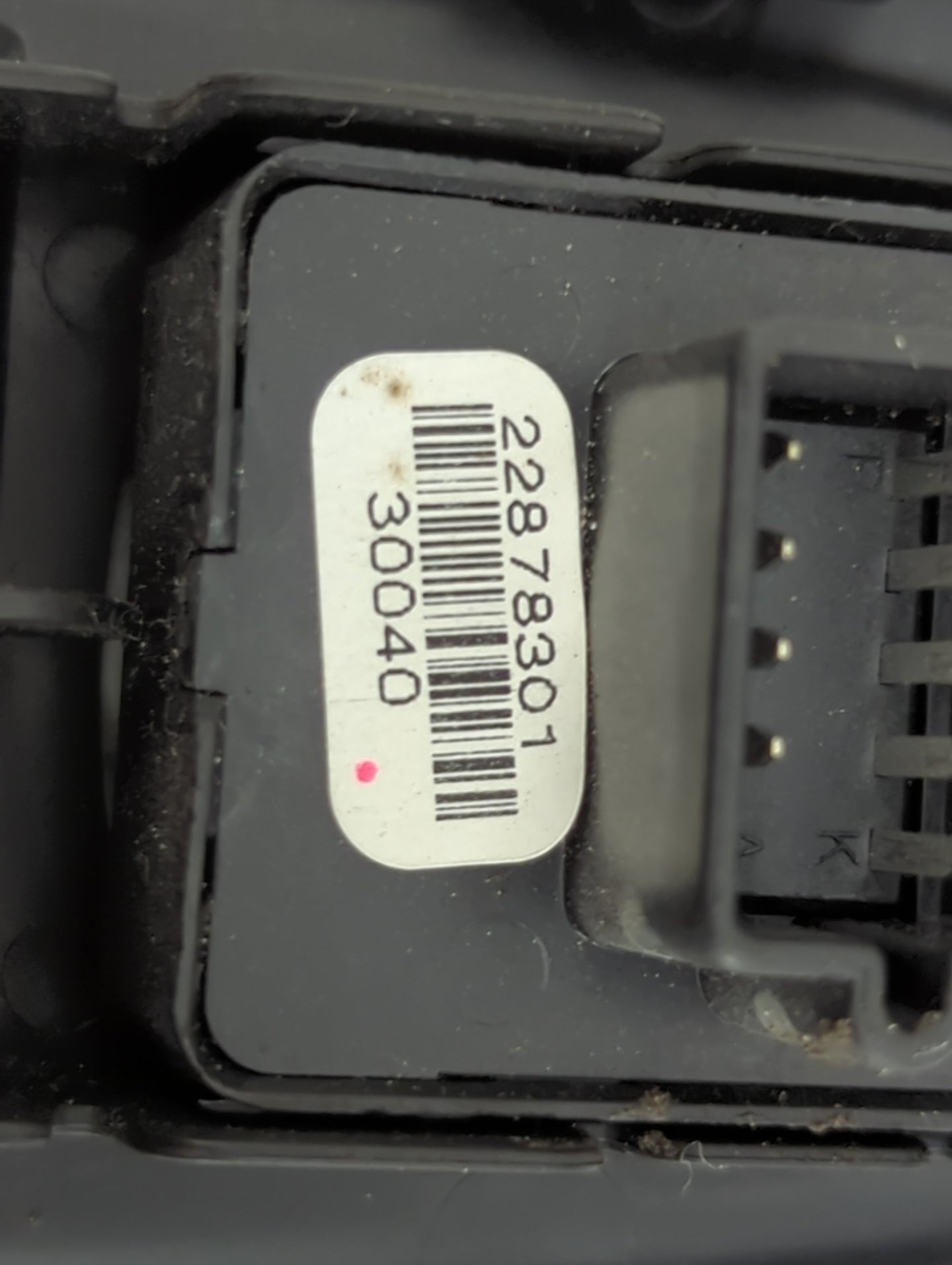 2010-2017 Gmc Acadia Master Power Window Switch Replacement Driver Side Left P/N:22878301 28642224 Fits OEM Used Auto Parts 
