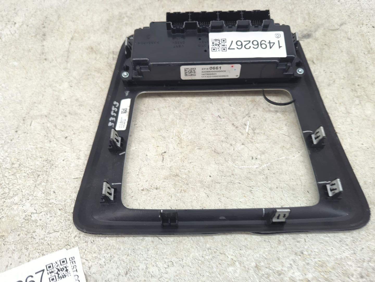 2007-2017 Gmc Acadia Climate Control Module Temperature AC/Heater Replacement P/N:23140661 3239800000000X Fits OEM Used Auto