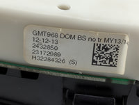 2014-2016 Gmc Acadia Instrument Cluster Speedometer Gauges P/N:23172989 1370166 Fits Fits 2014 2015 2016 OEM Used Auto Parts