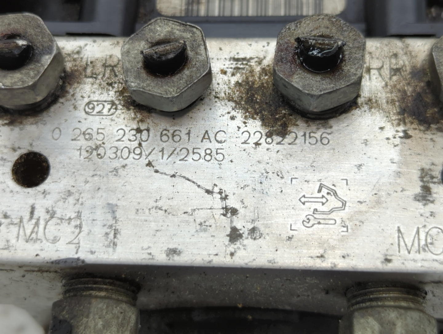 2012-2017 Gmc Acadia ABS Pump Control Module Replacement P/N:22822156 Fits Fits 2012 2013 2014 2015 2016 2017 OEM Used Auto 