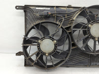 2007-2017 Gmc Acadia Left Radiator Fan Motor Assembly Black - Oemusedautoparts1.com