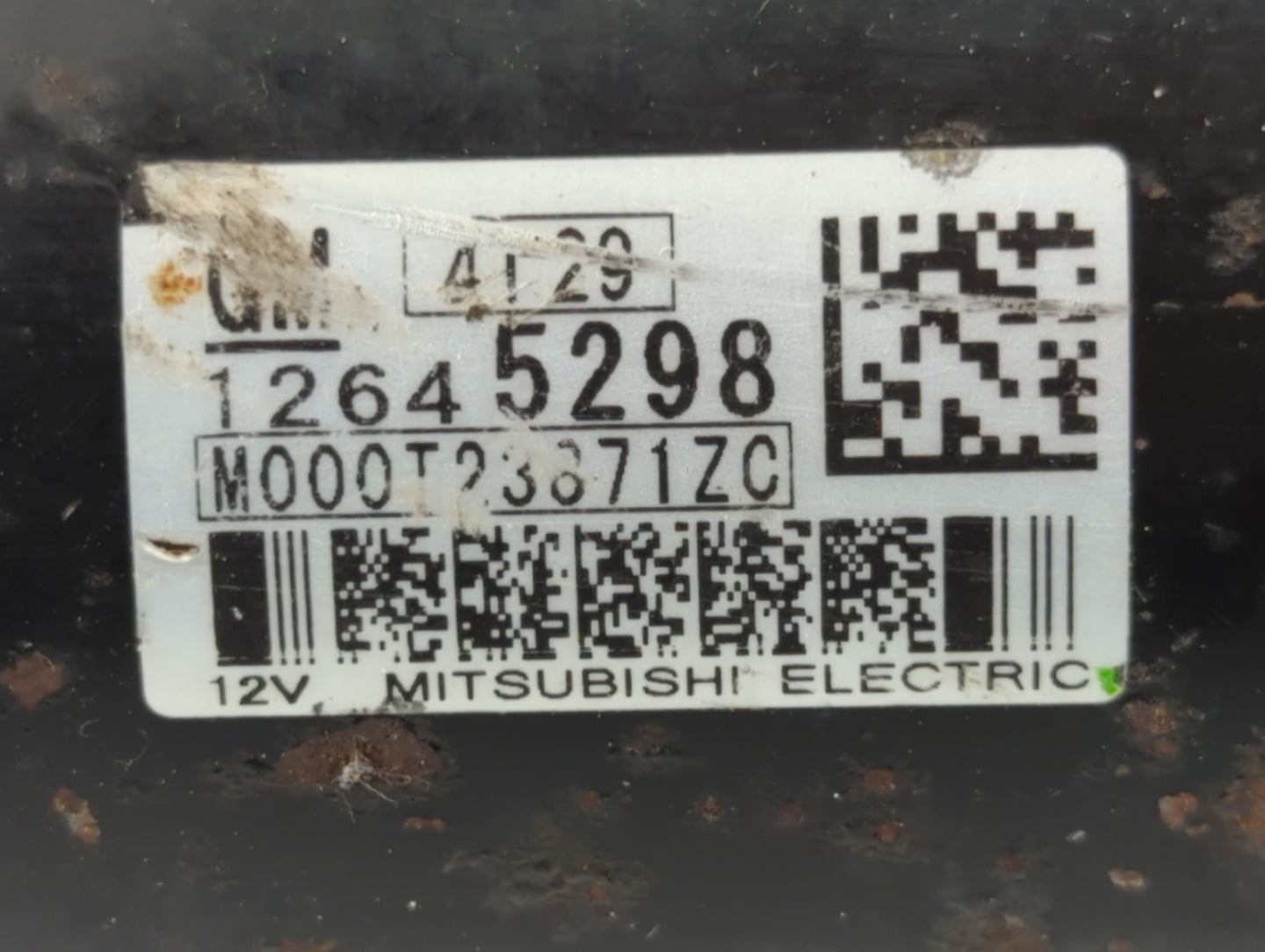 2007-2017 Gmc Acadia Car Starter Motor Solenoid OEM P/N:1264 5298 Fits OEM Used Auto Parts - Oemusedautoparts1.com