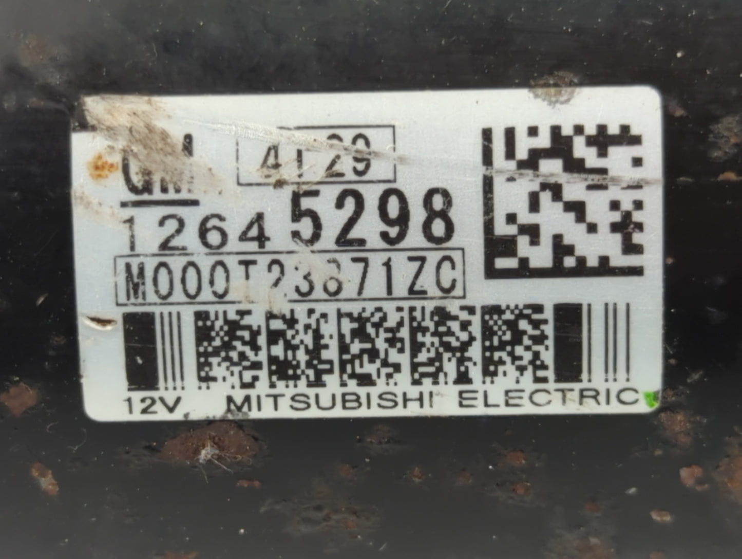 2007-2017 Gmc Acadia Car Starter Motor Solenoid OEM P/N:1264 5298 Fits OEM Used Auto Parts - Oemusedautoparts1.com