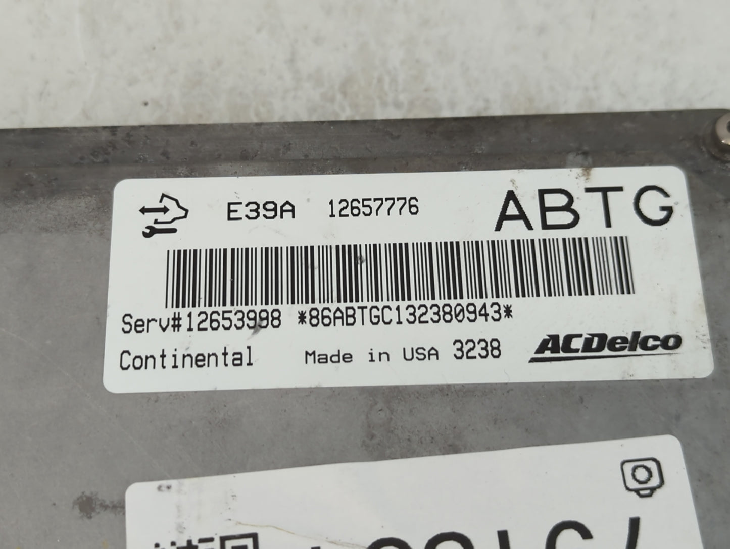 2013-2016 Gmc Acadia PCM Engine Control Computer ECU ECM PCU OEM P/N:12657776 E39A Fits Fits 2013 2014 2015 2016 OEM Used Au