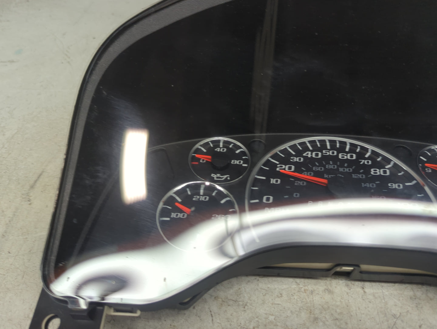 2013-2017 Gmc Savana Instrument Cluster Speedometer Gauges P/N:28357719 50AC7KRQ4107KDCZ Miles: Fits Fits 2013 2014 2015 201