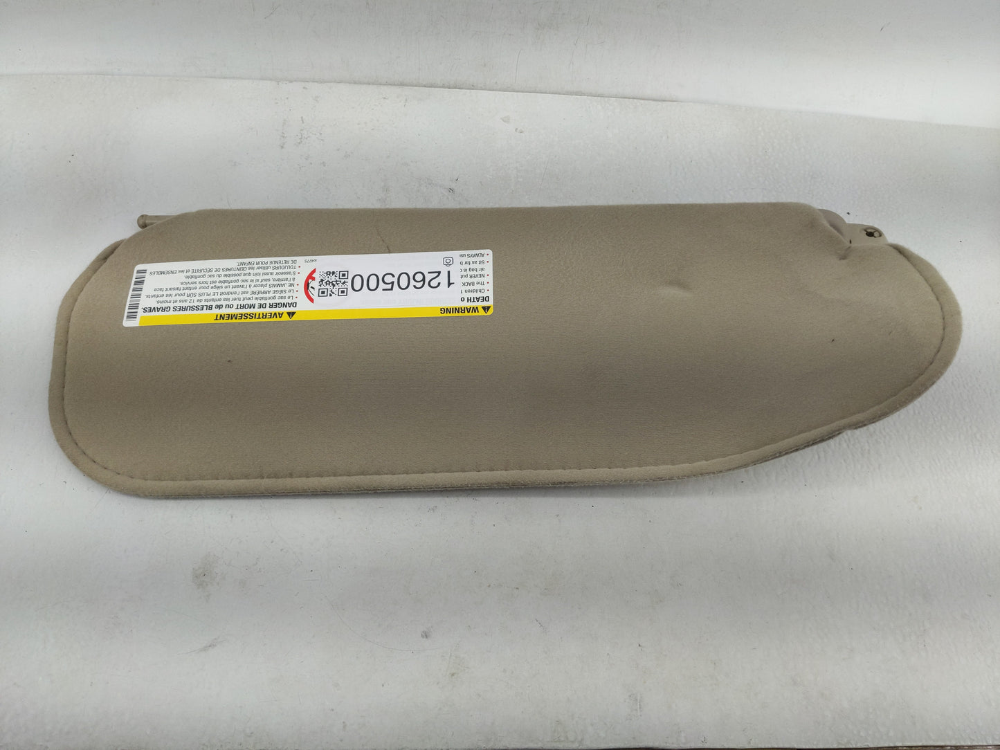 2003-2019 Gmc Savana 3500 Sun Visor Shade Replacement Driver Left Mirror Fits OEM Used Auto Parts - Oemusedautoparts1.com