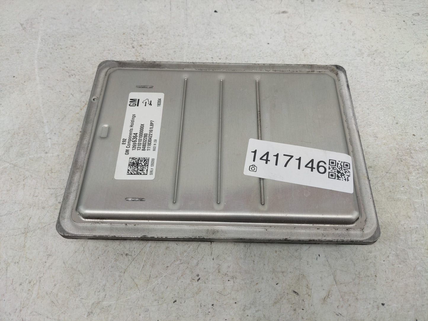 2014-2016 Gmc Sierra PCM Engine Control Computer ECU ECM PCU OEM P/N:12696364 Fits Fits 2014 2015 2016 OEM Used Auto Parts -