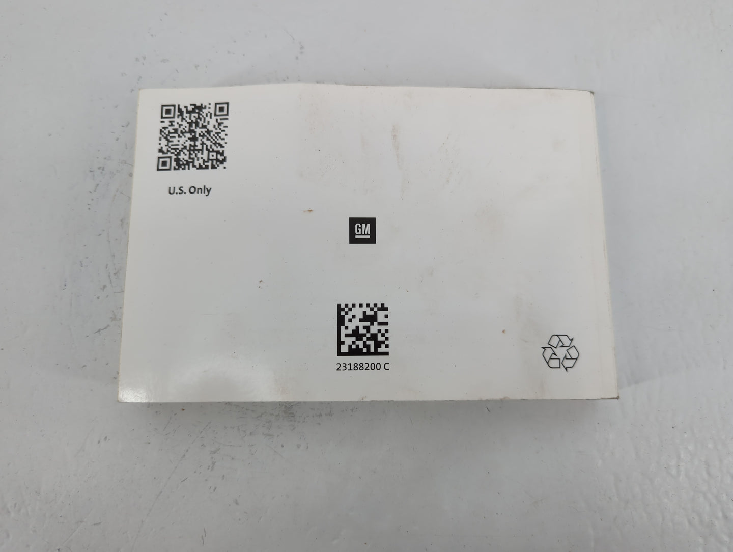 2014 Gmc Sierra Owners Manual Book Guide P/N:23188200 C OEM Used Auto Parts - Oemusedautoparts1.com