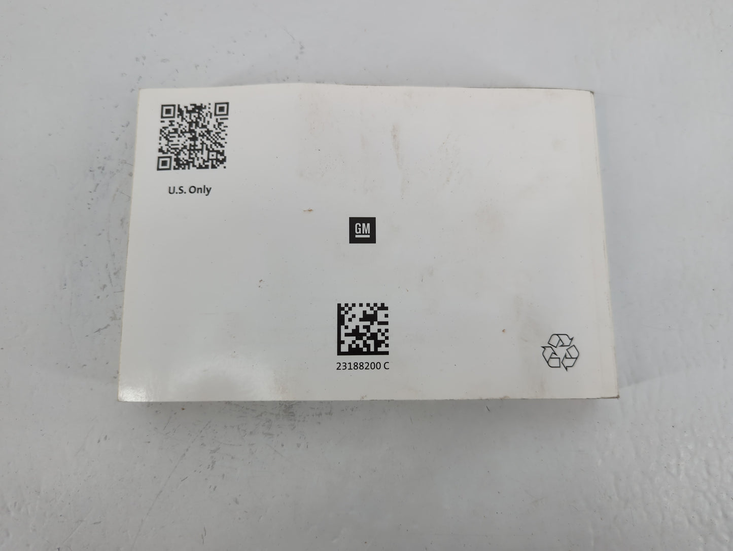 2014 Gmc Sierra Owners Manual Book Guide P/N:23188200 C OEM Used Auto Parts - Oemusedautoparts1.com