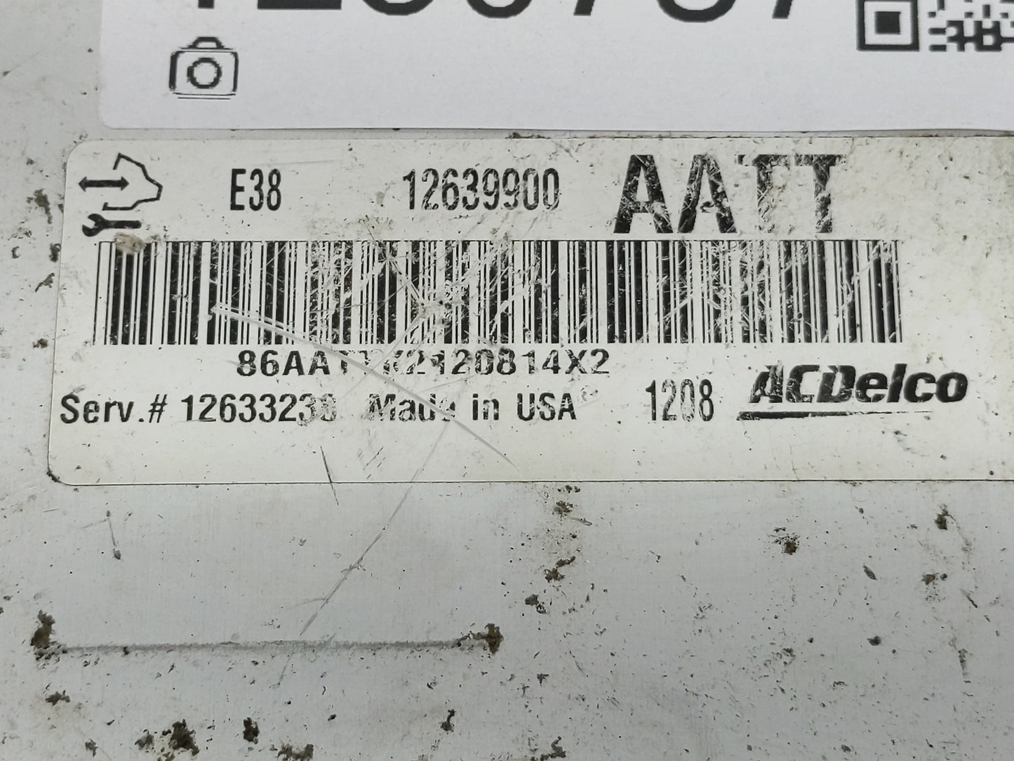 2014-2016 Gmc Sierra 1500 PCM Engine Control Computer ECU ECM PCU OEM P/N:12639900 Fits Fits 2014 2015 2016 OEM Used Auto Pa