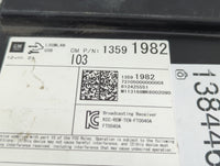 2014 Gmc Sierra 1500 Radio AM FM Cd Player Receiver Replacement P/N:812425551 13591982 Fits OEM Used Auto Parts - Oemusedaut