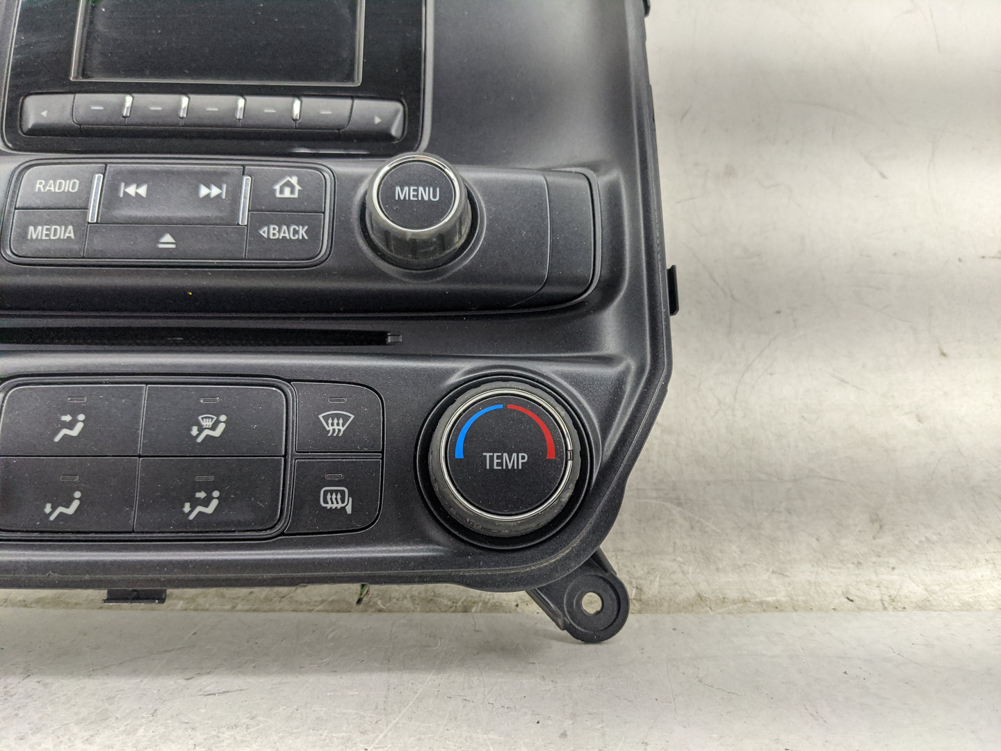 2014 Gmc Sierra 1500 Radio AM FM Cd Player Receiver Replacement P/N:23176301 23168151 Fits Fits 2018 OEM Used Auto Parts - O