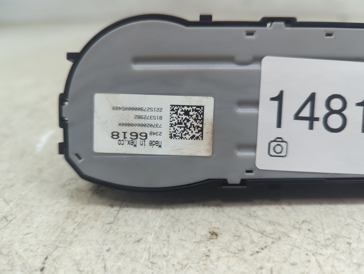 2015 Gmc Sierra 1500 Climate Control Module Temperature AC/Heater Replacement P/N:23486618 81S372982, 737020000000X Fits OEM