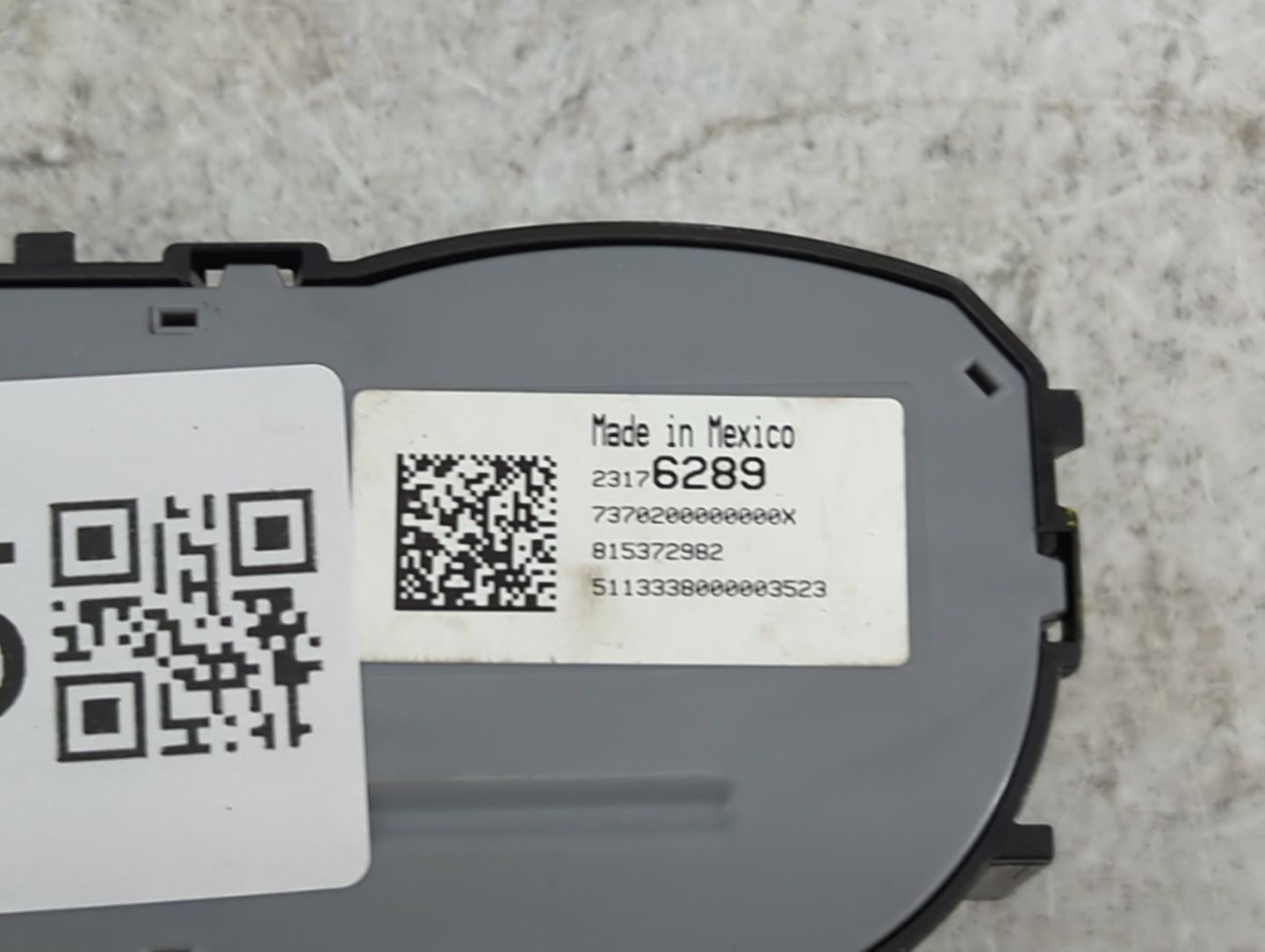 2014-2016 Gmc Sierra 1500 Climate Control Module Temperature AC/Heater Replacement P/N:23176289 815372982 Fits Fits 2014 201