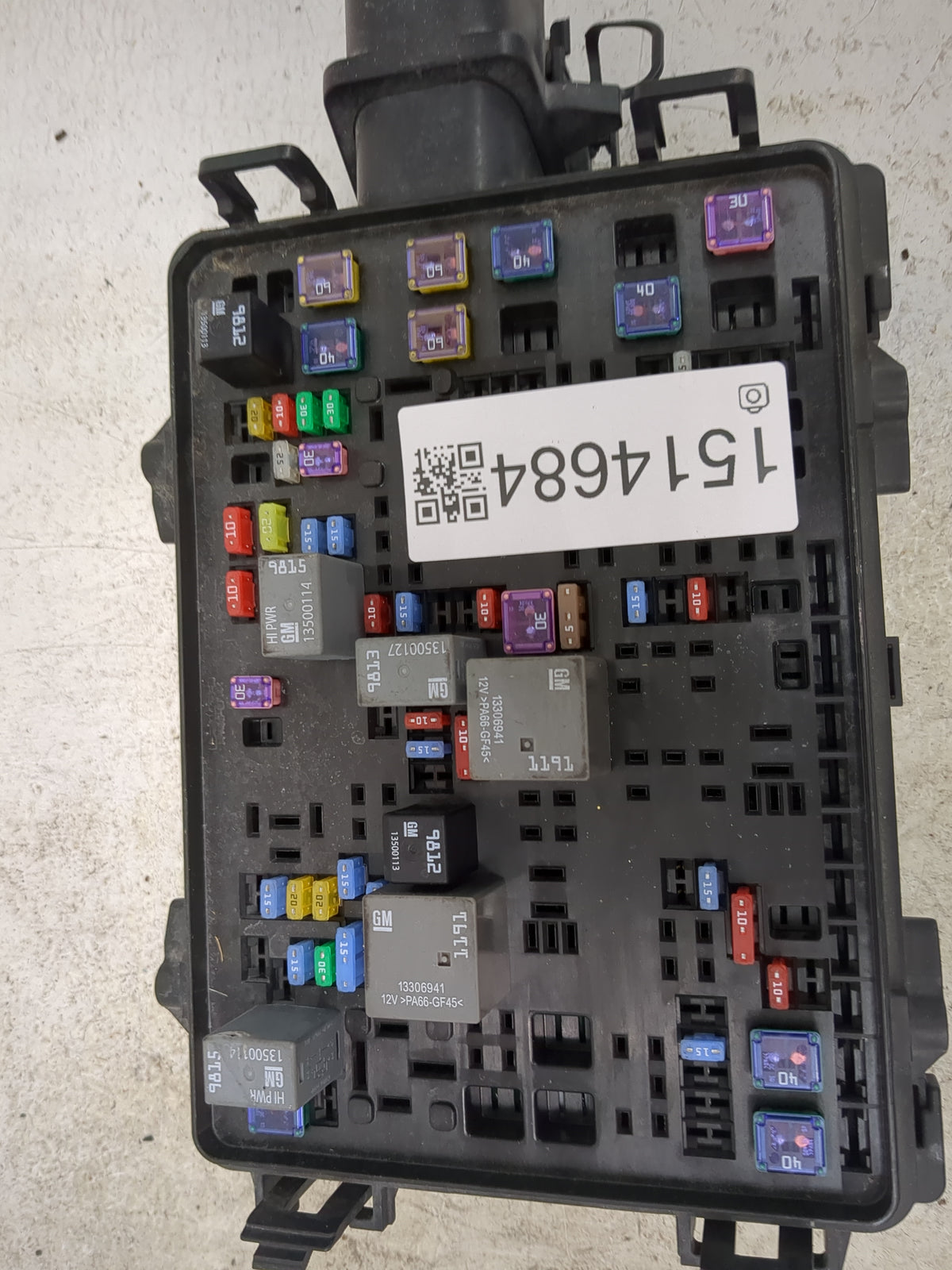 2016 Gmc Sierra 1500 Fusebox Fuse Box Panel Relay Module P/N:23143471 Fits Fits 2017 OEM Used Auto Parts - Oemusedautoparts1