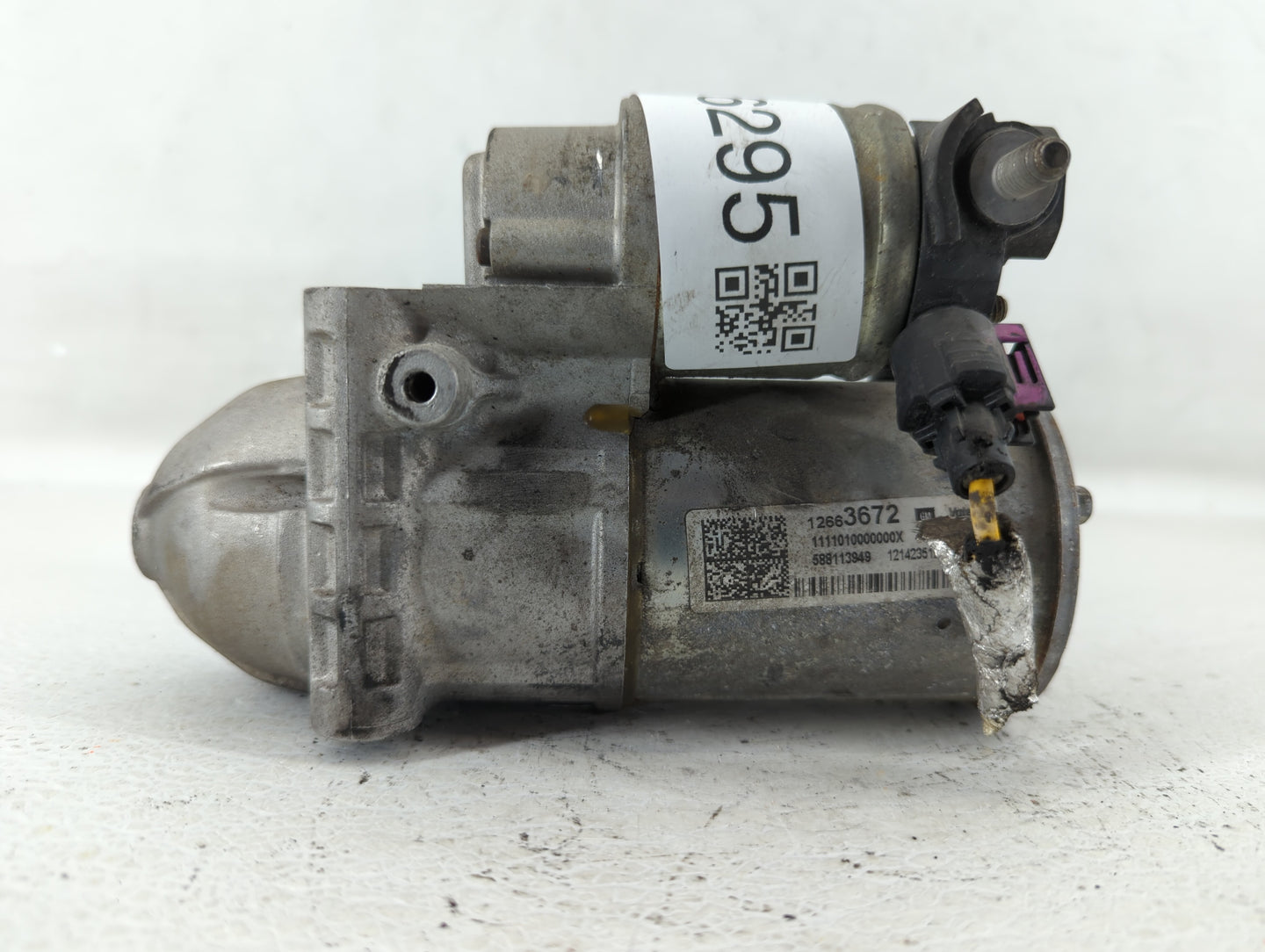 2014 Gmc Sierra 1500 Car Starter Motor Solenoid OEM P/N:12663672 Fits OEM Used Auto Parts - Oemusedautoparts1.com