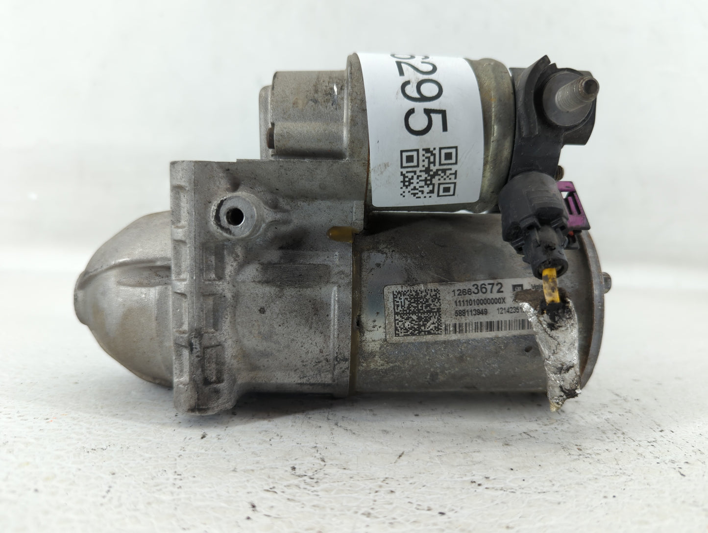 2014 Gmc Sierra 1500 Car Starter Motor Solenoid OEM P/N:12663672 Fits OEM Used Auto Parts - Oemusedautoparts1.com