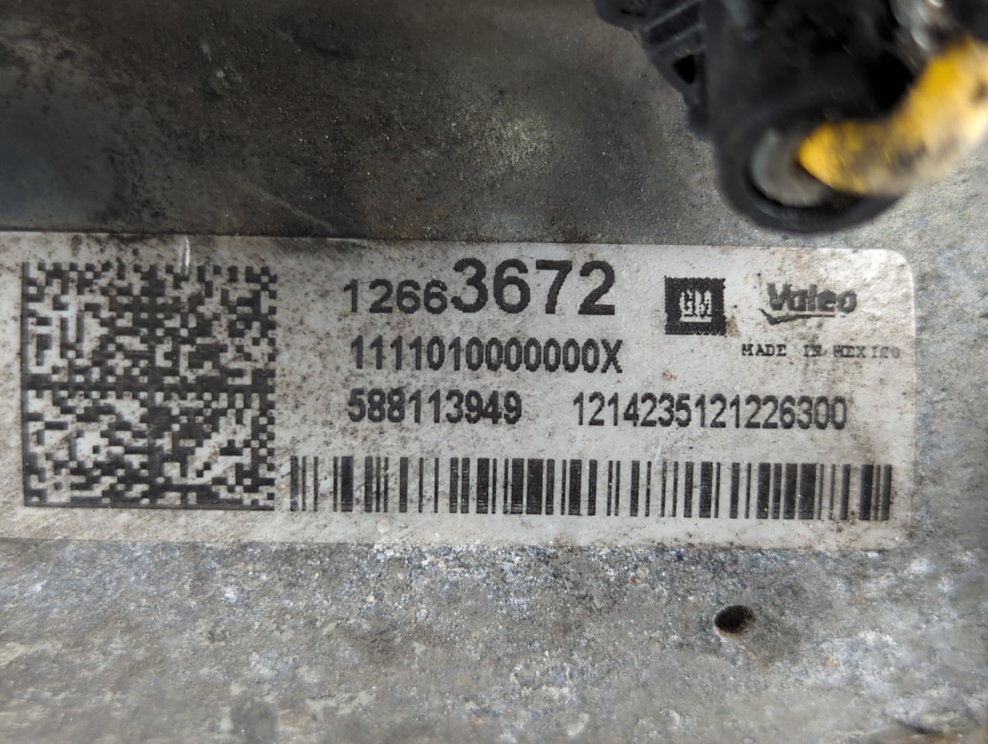 2014 Gmc Sierra 1500 Car Starter Motor Solenoid OEM P/N:12663672 Fits OEM Used Auto Parts - Oemusedautoparts1.com